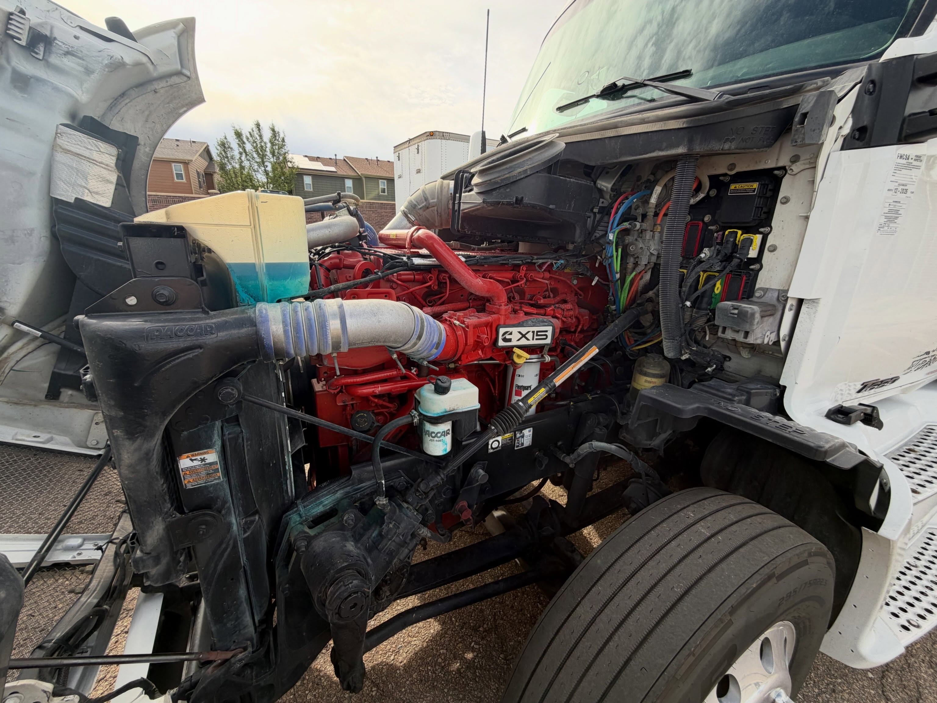 Summit Field Services — Cummins X15 engine service